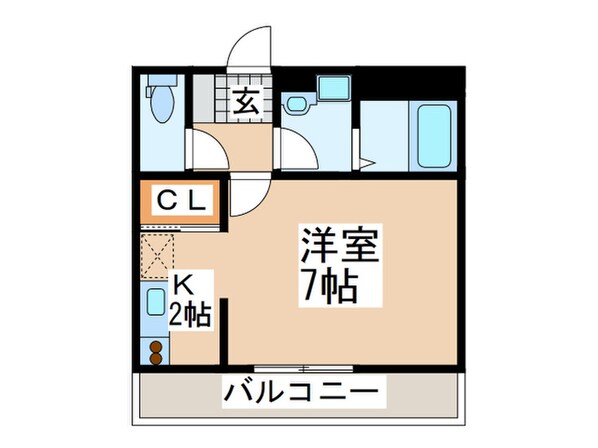 メゾンドルミエールの物件間取画像